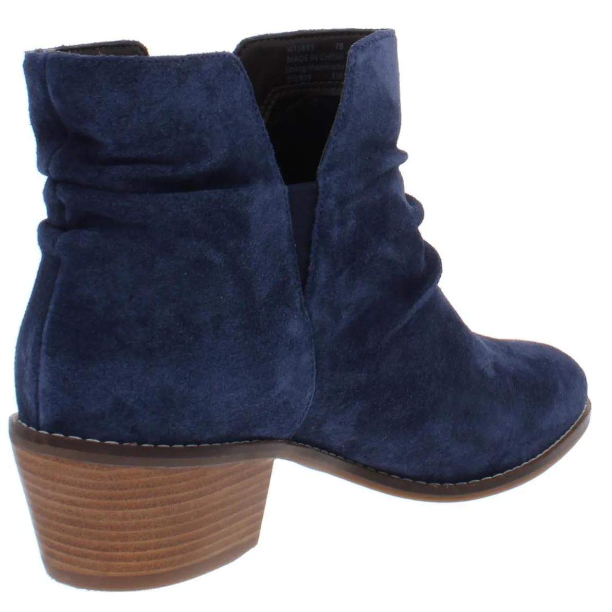 Alayna Suede Block Heel Booties