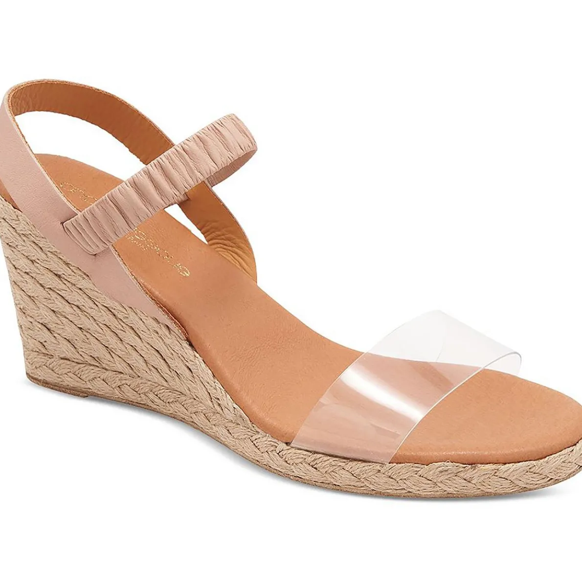 Alberta Leather Ankle Wedge Heels