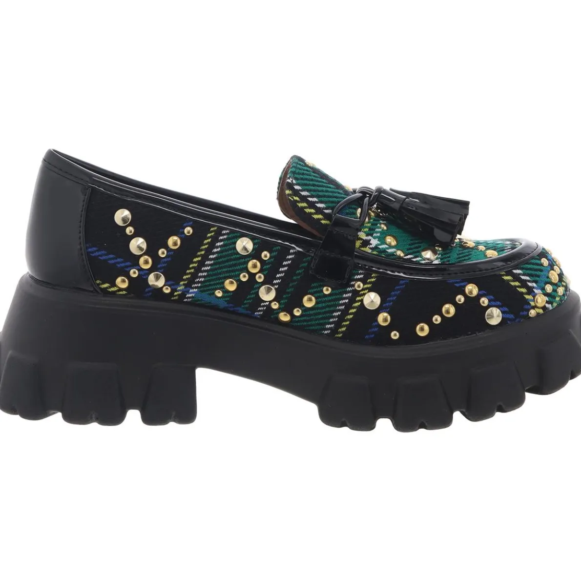 Aleah Embellished Slip On Loafers