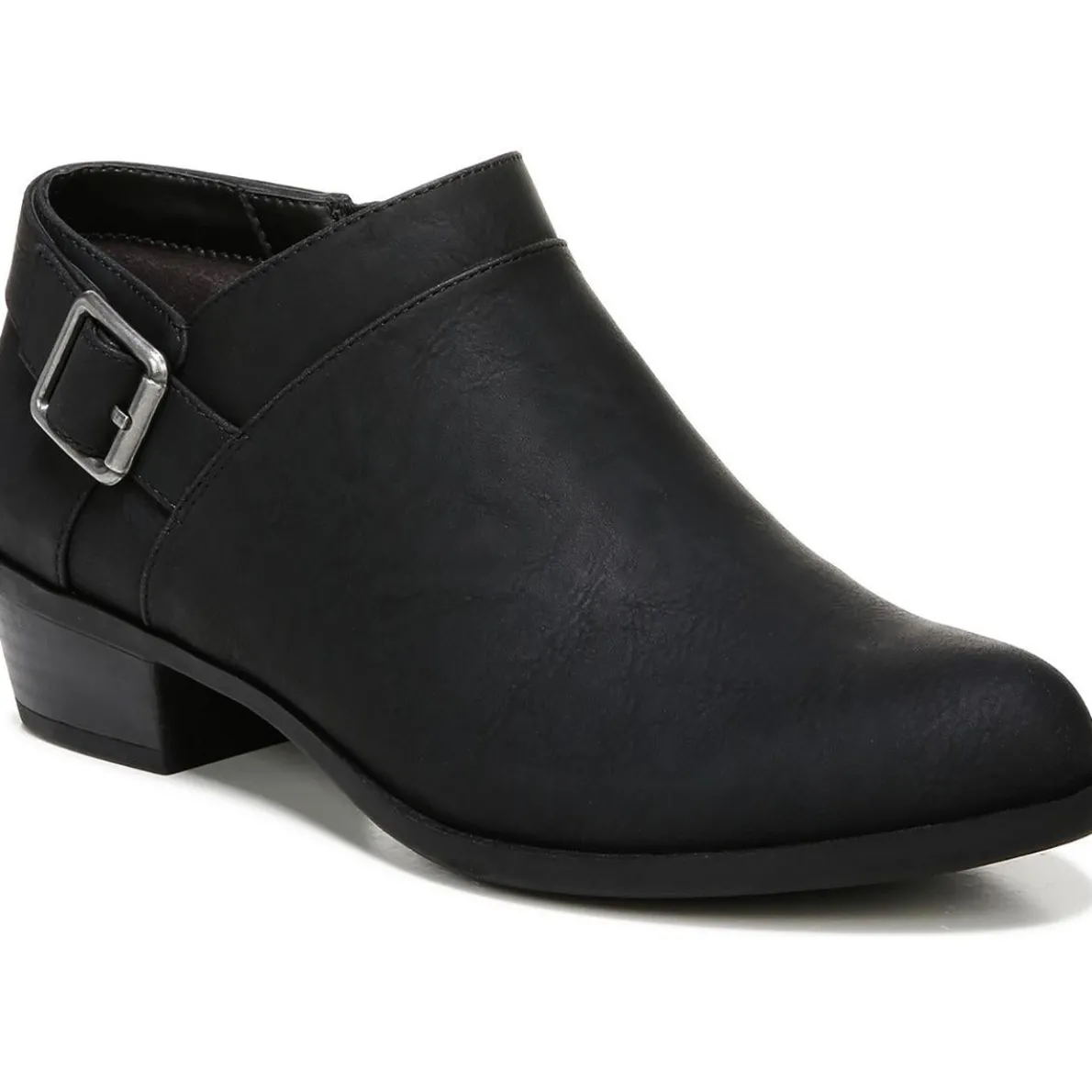 Alexander Faux Leather Ankle Booties