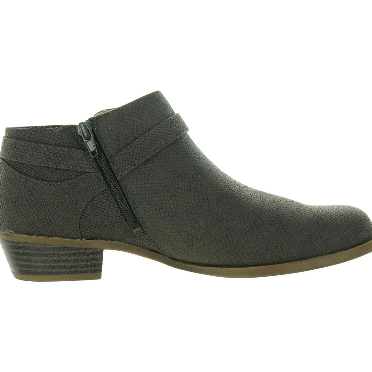 Alexander Faux Leather Ankle Booties