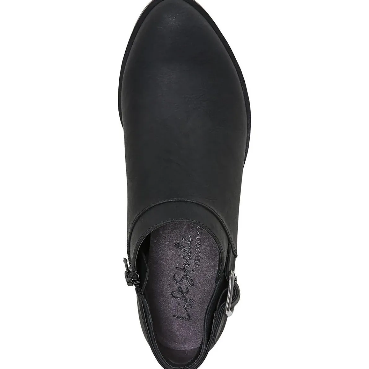 Alexander Faux Leather Ankle Booties