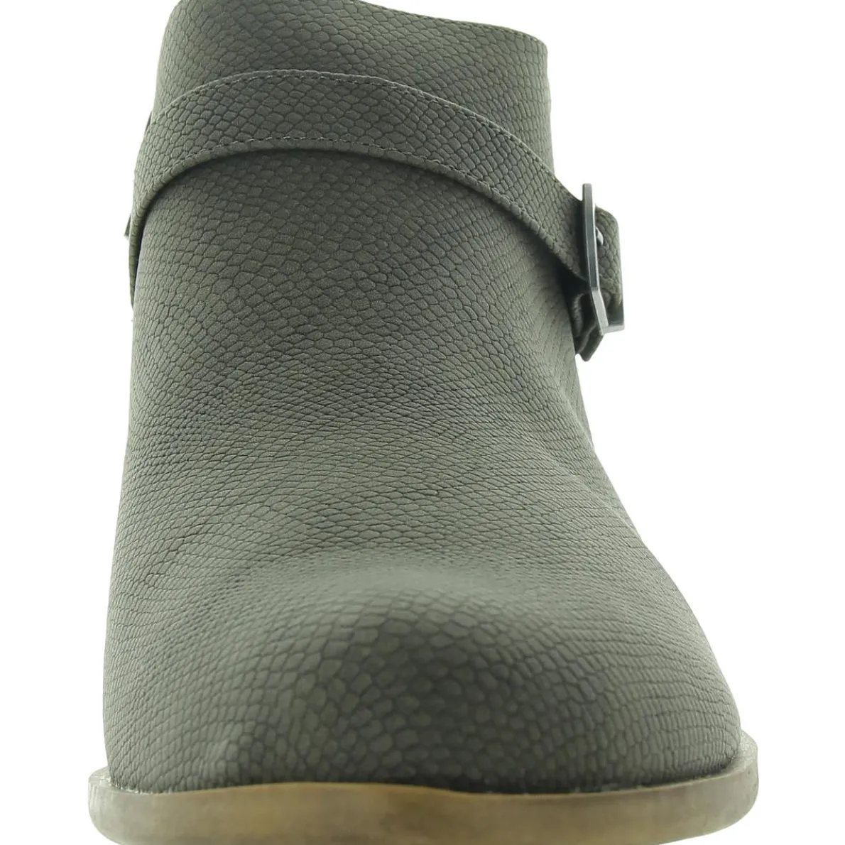 Alexander Faux Leather Ankle Booties