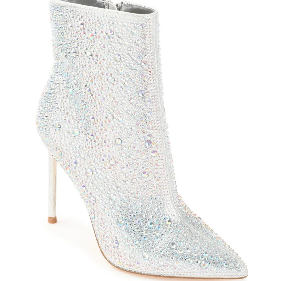 Alexis Rhinestone Pointed Toe Booties