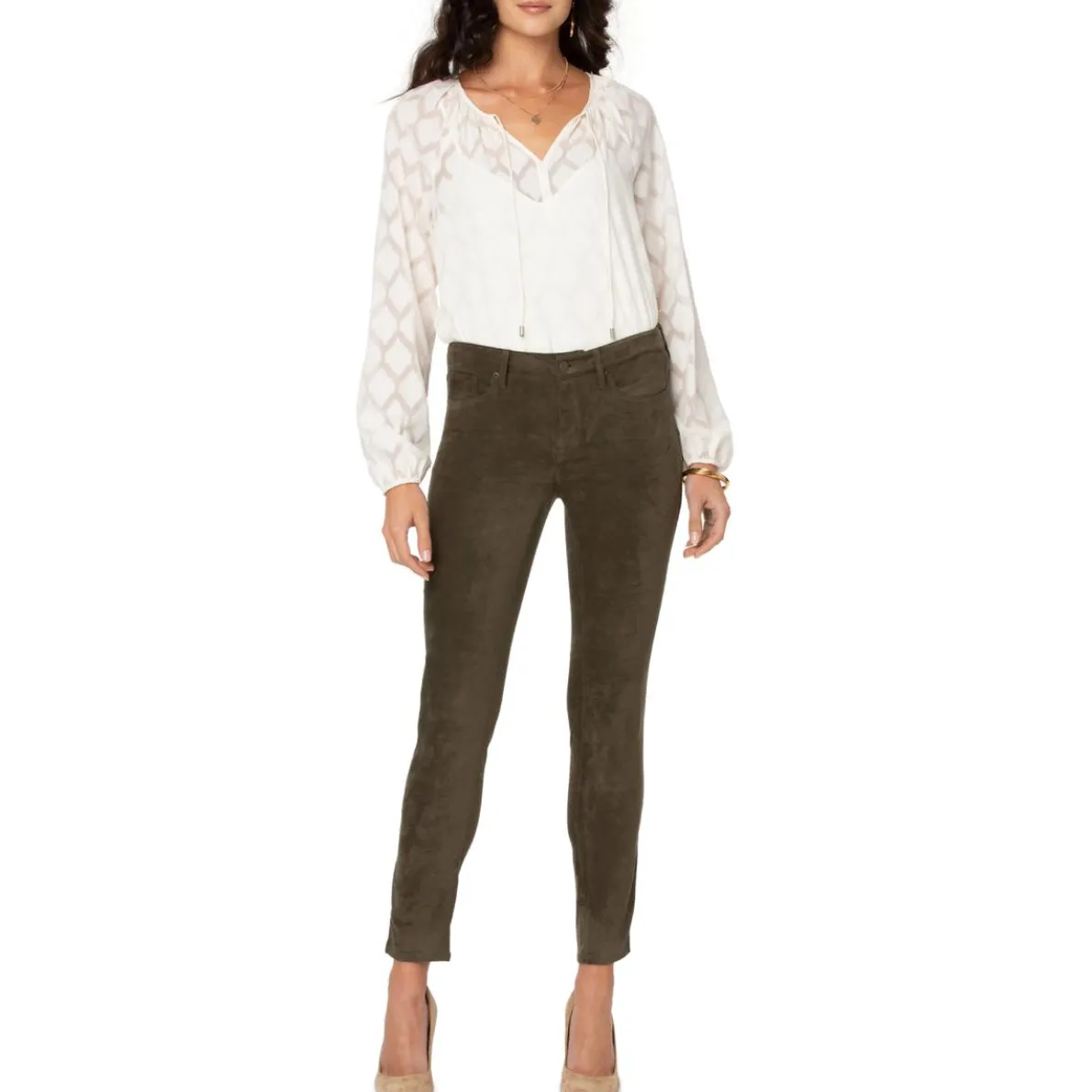 Alina Velour Leggings Skinny Pants