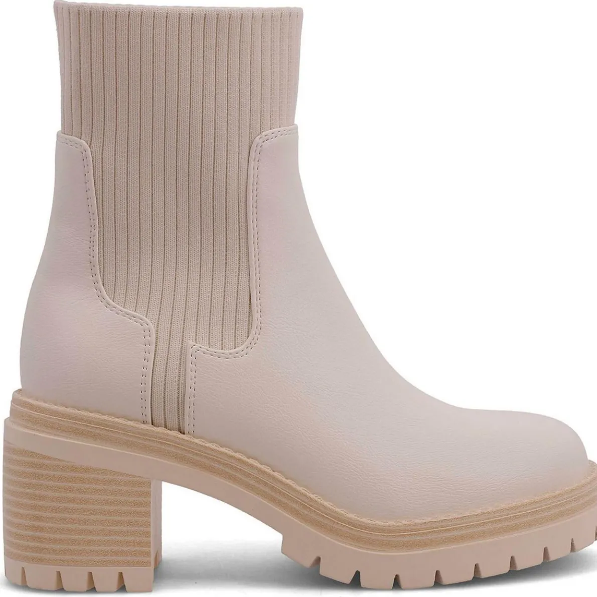Alonza Lugged Sole Leather Chelsea Boots
