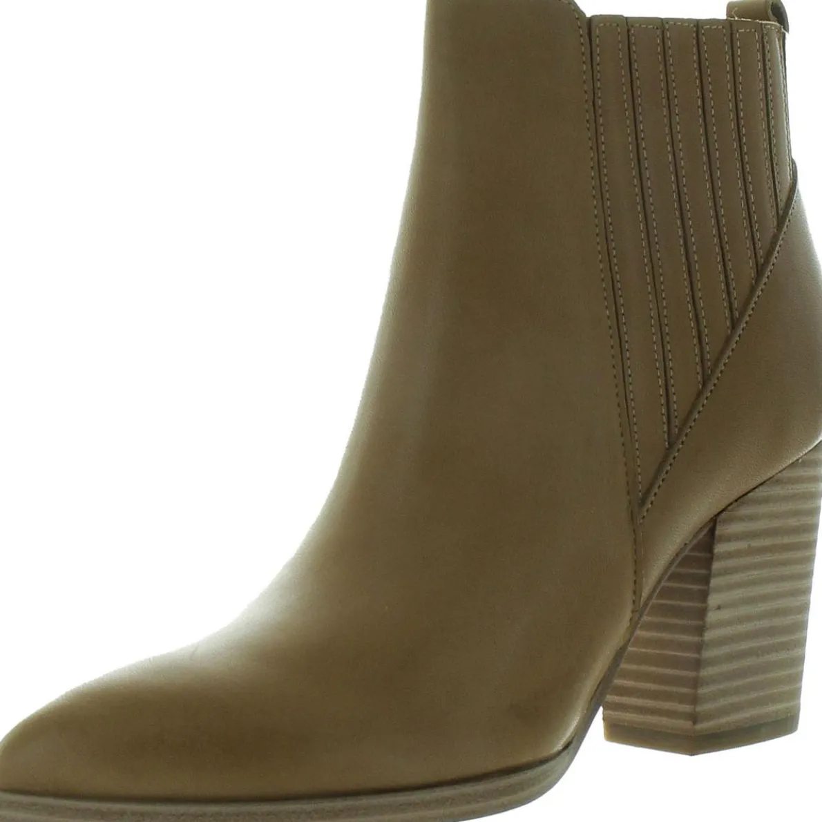 Alva Solid Pointed Toe Ankle Boots