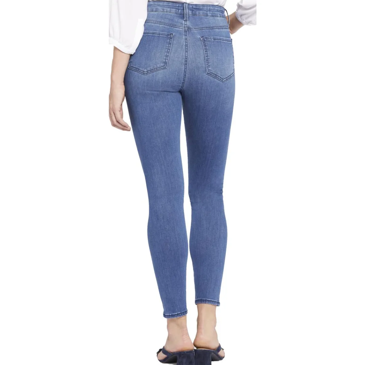 Ami High-Rise Dark Wash Skinny Jeans