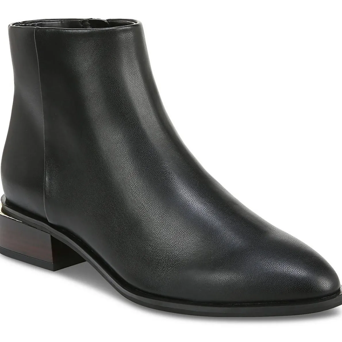 Amyy Zipper Ankle Booties