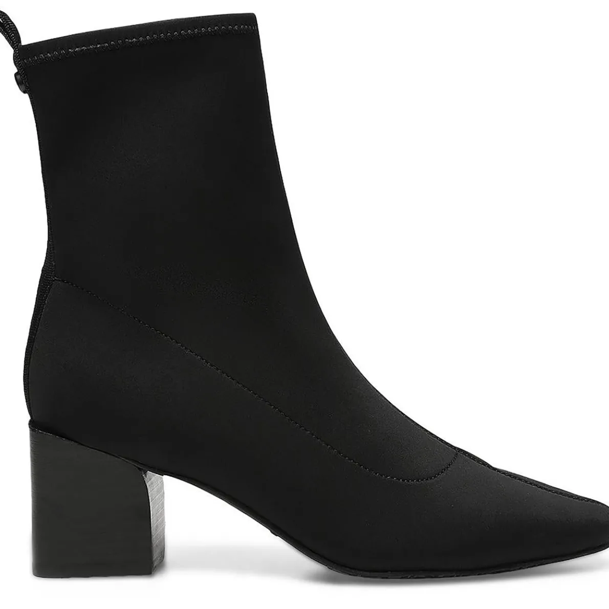 AngelD Block Heel Round Toe Mid-Calf Boots