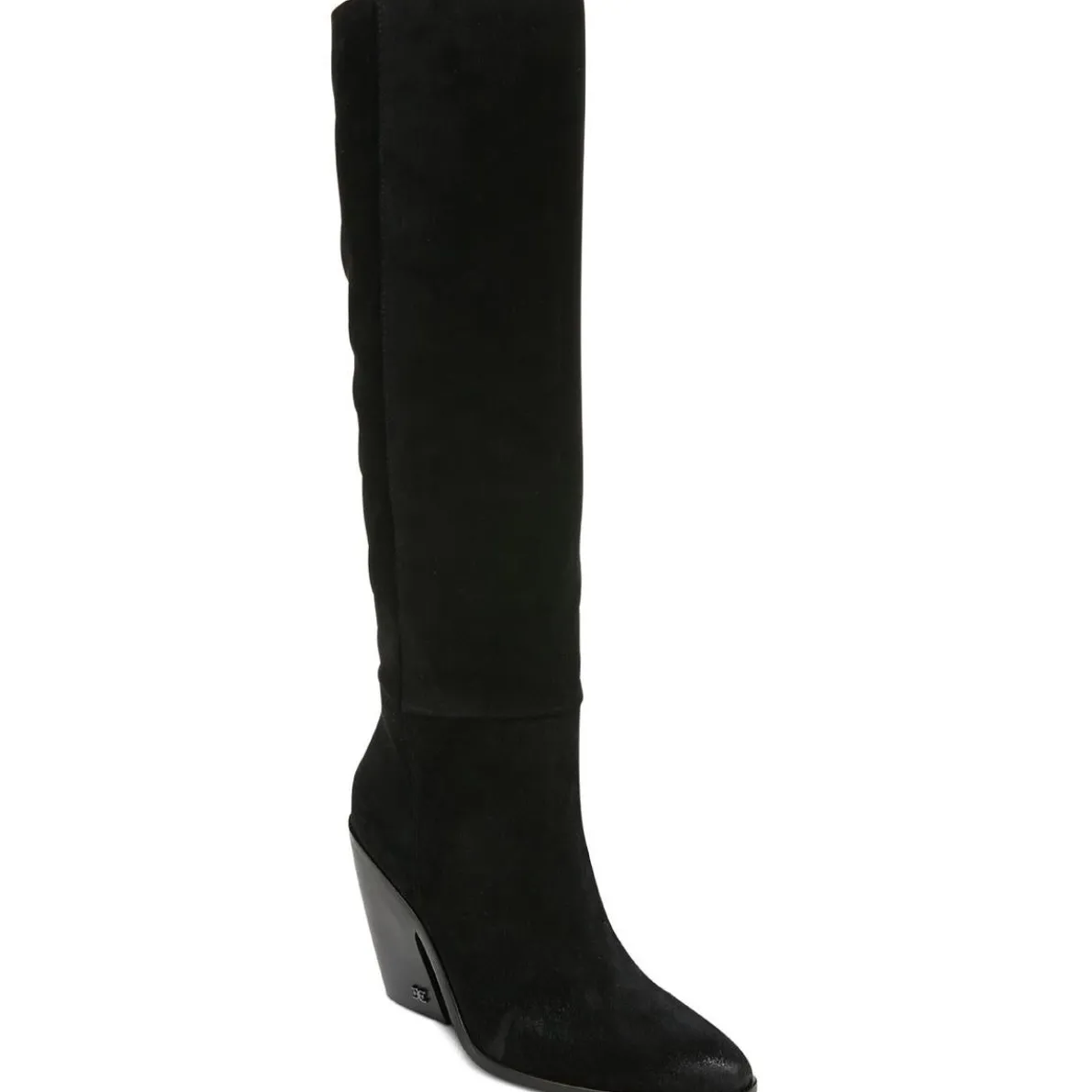 Annabel Zipper Almond Toe Knee-High Boots