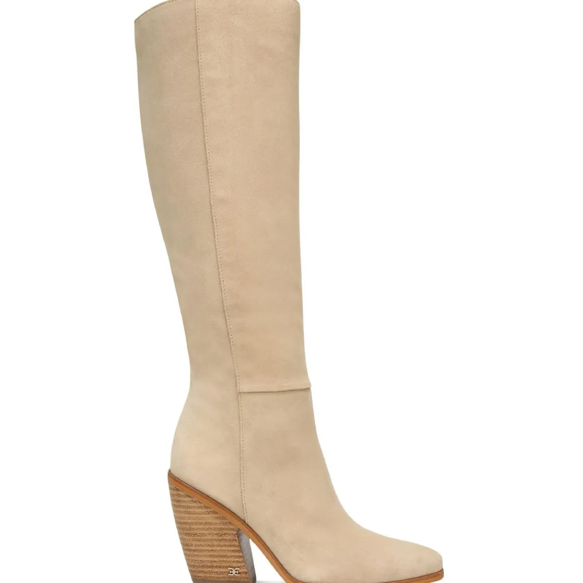 Annabel Zipper Almond Toe Knee-High Boots