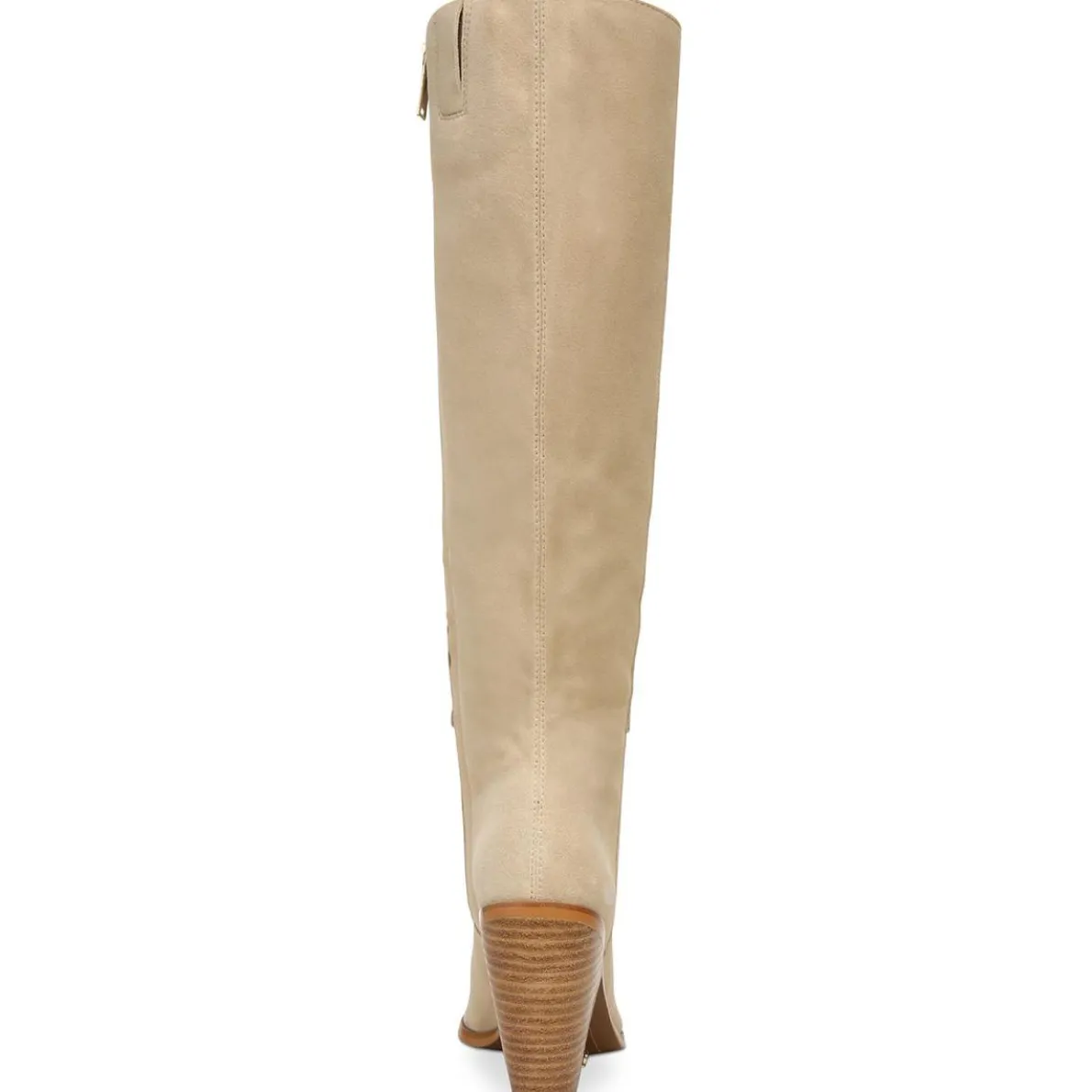 Annabel Zipper Almond Toe Knee-High Boots