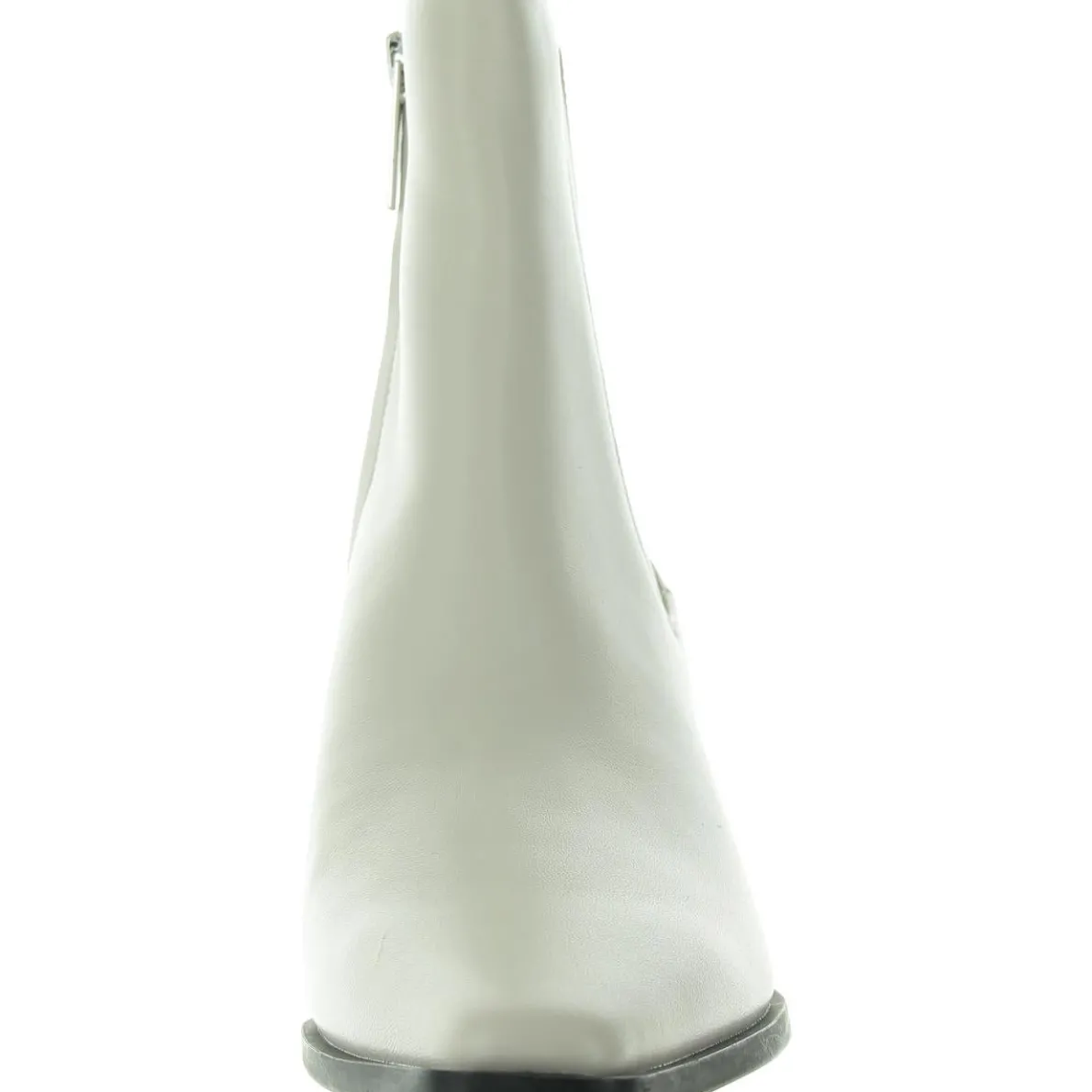 VIANCA Zipper Leather Booties