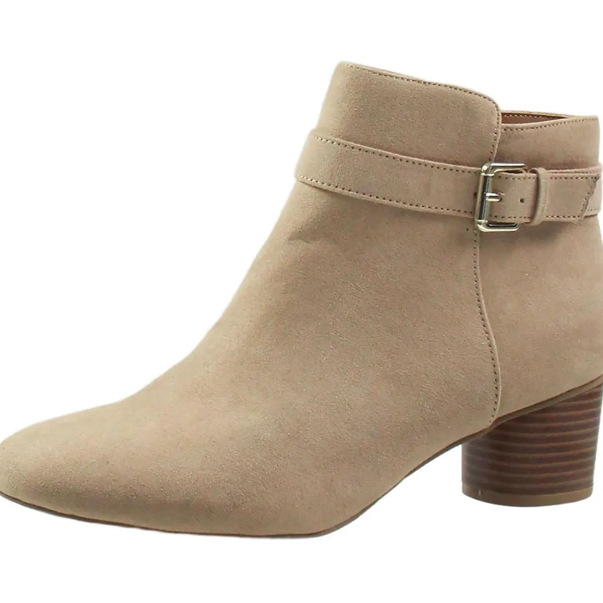 Ariella Faux Suede Ankle Booties