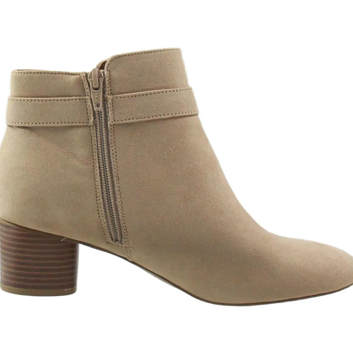 Ariella Faux Suede Ankle Booties