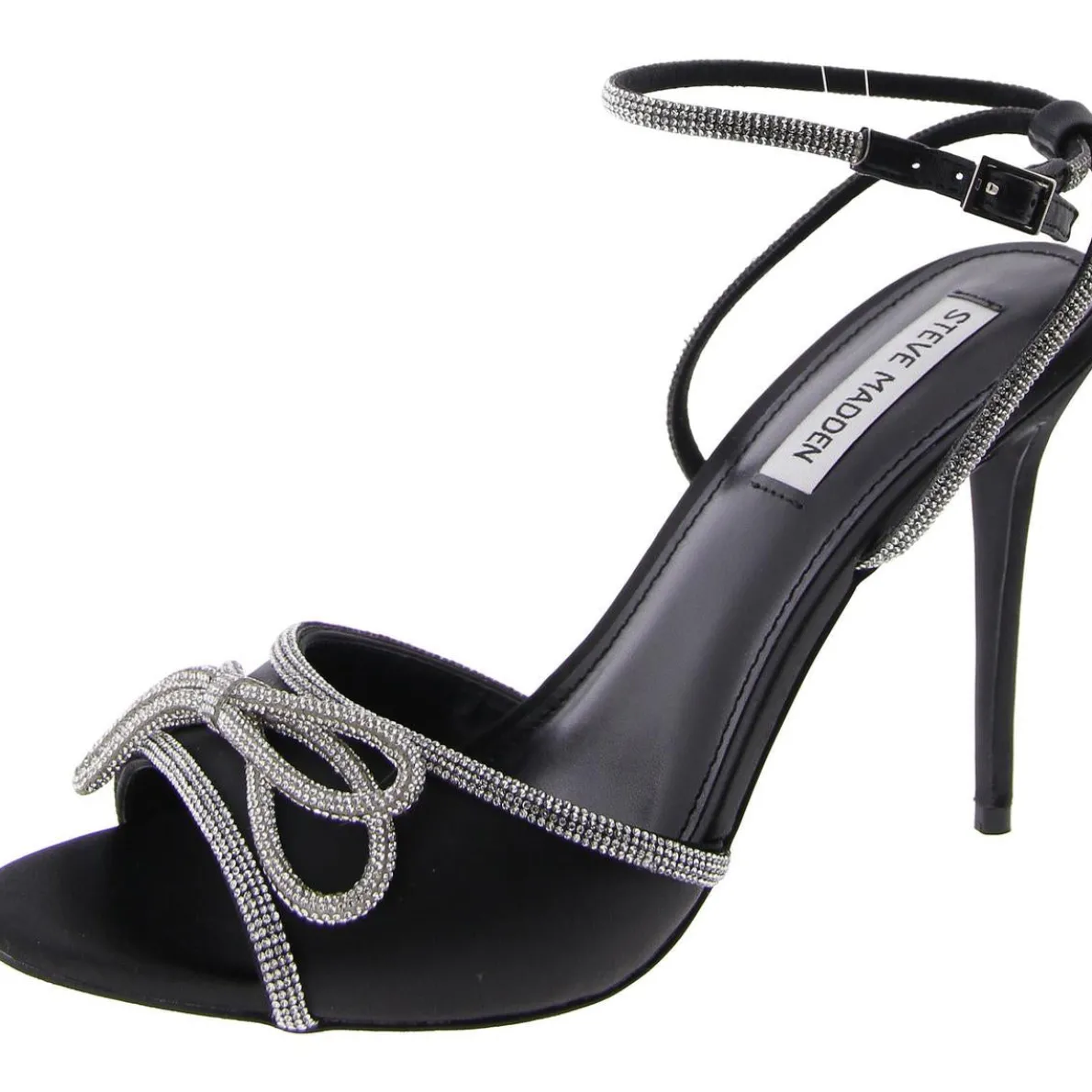 Arla Embellished Ankle Strap Heels