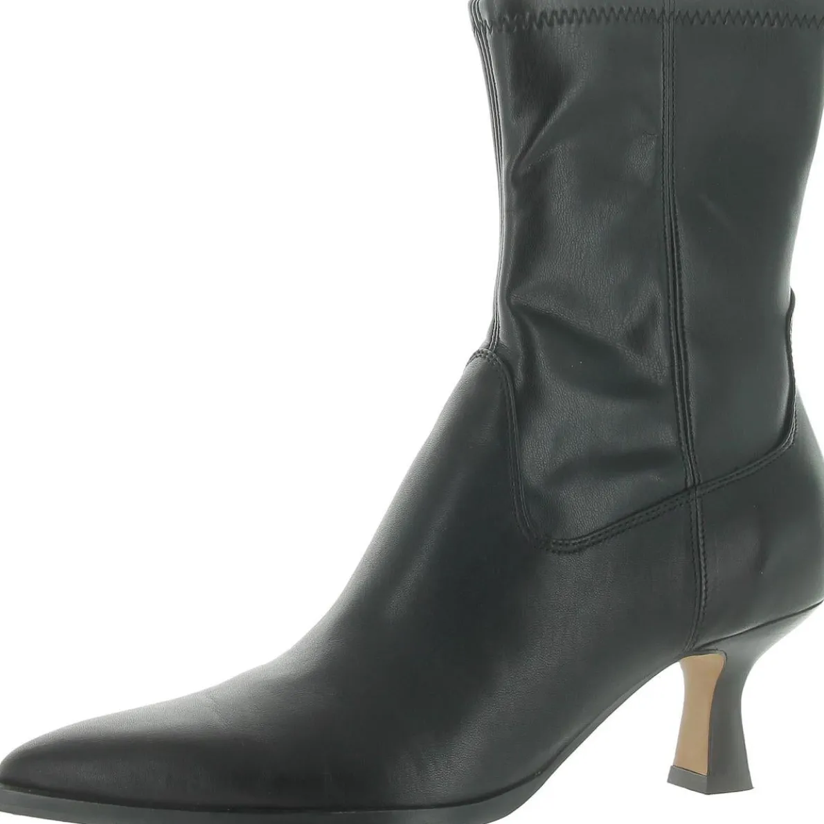 Arya Leather Pointed Toe Ankle Boots
