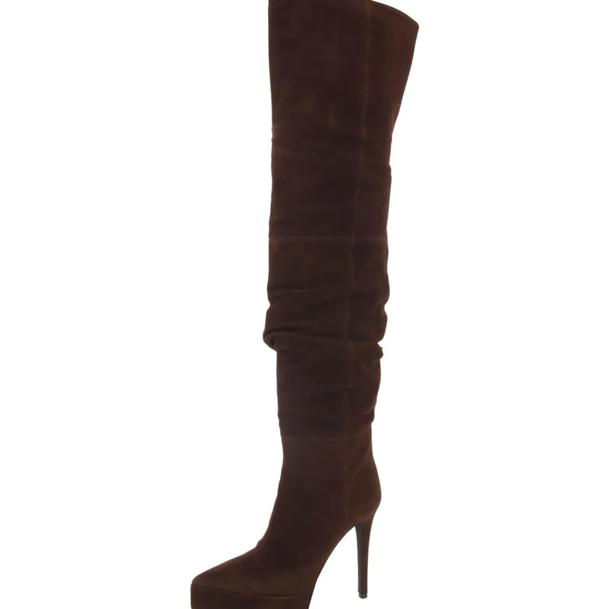 Ashley Suede Platform Over-The-Knee Boots