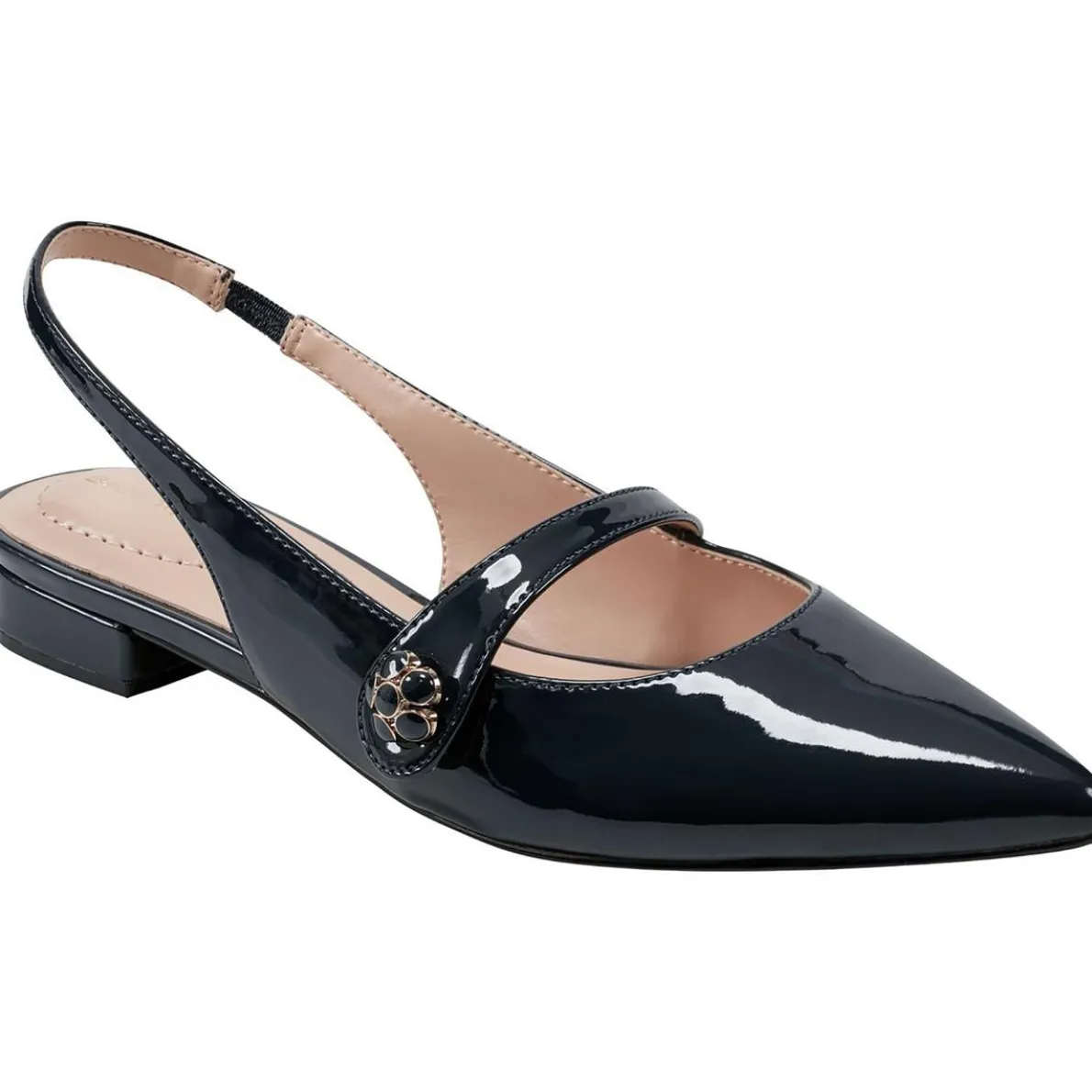Aubriana 3 Patent Mary Jane Slingbacks
