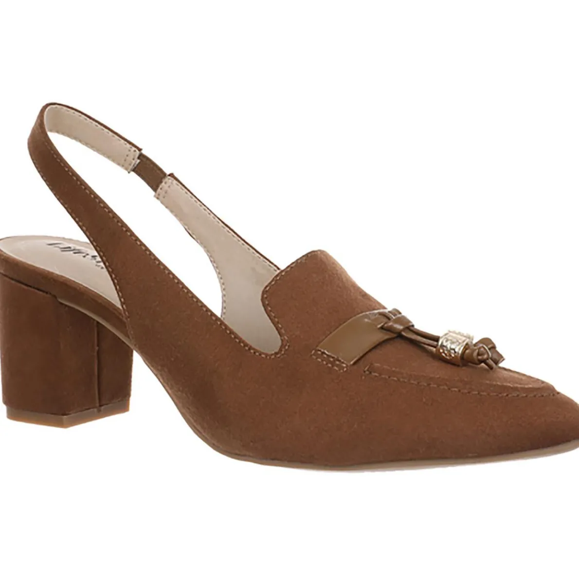 Audrey Slip On Pointed Toe Slingback Sandals