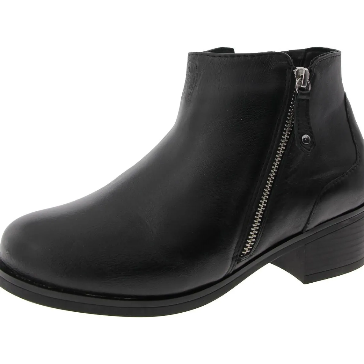 Dixon Double Zipper Ankle Boots