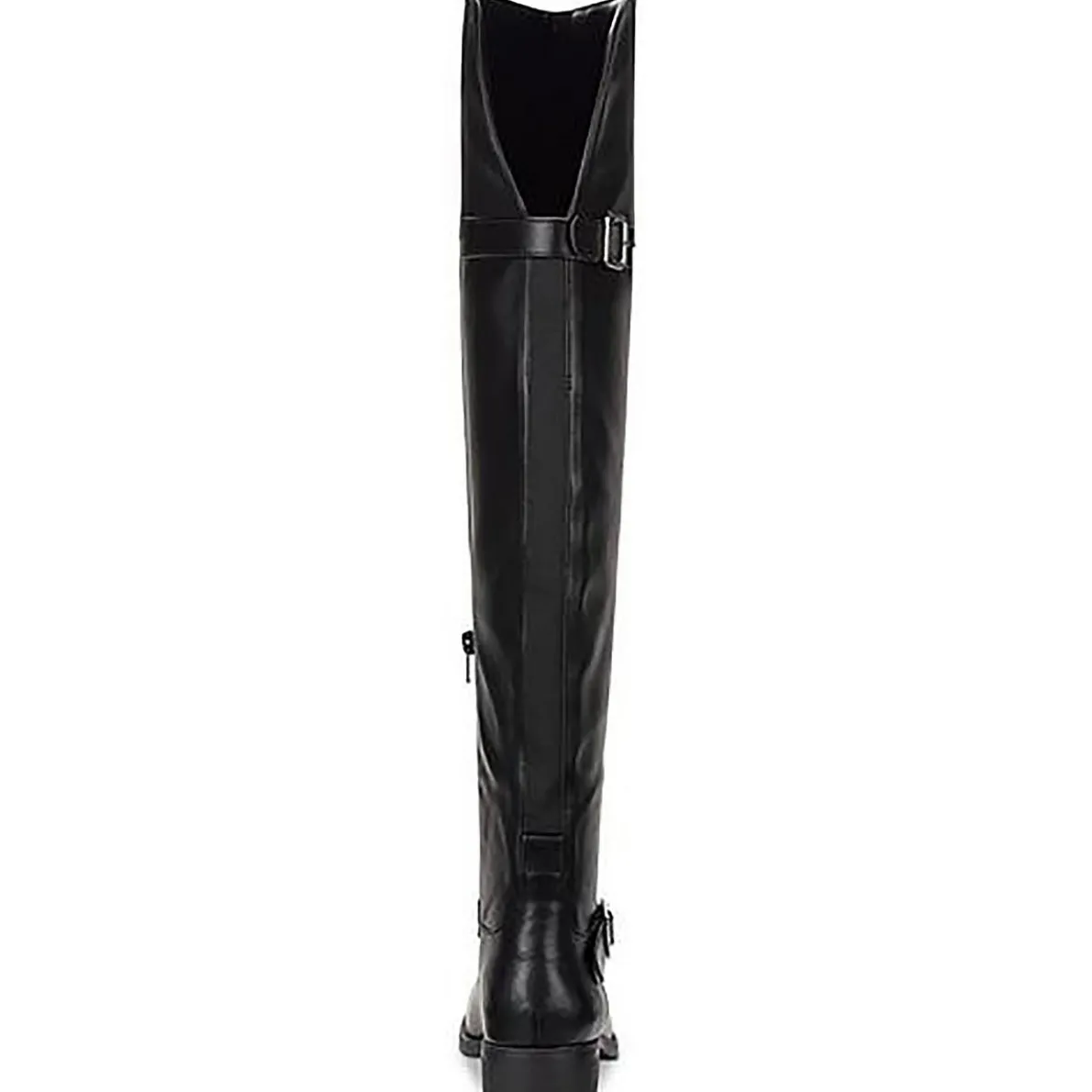 Anya Block Heel Almond Toe Over-The-Knee Boots