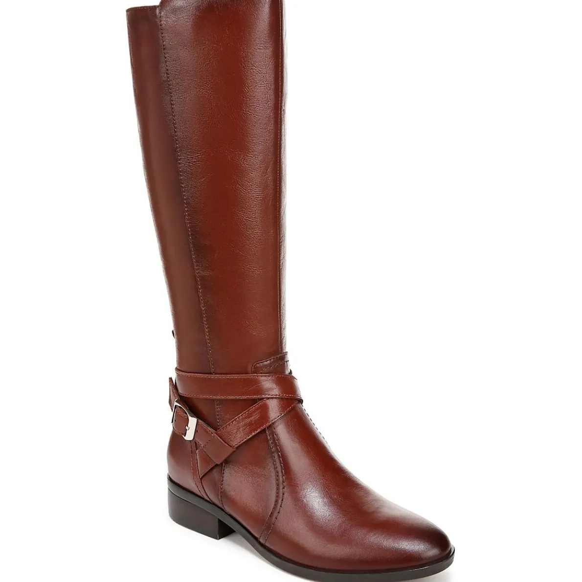Rena 2 Leather Zip Up Knee-High Boots