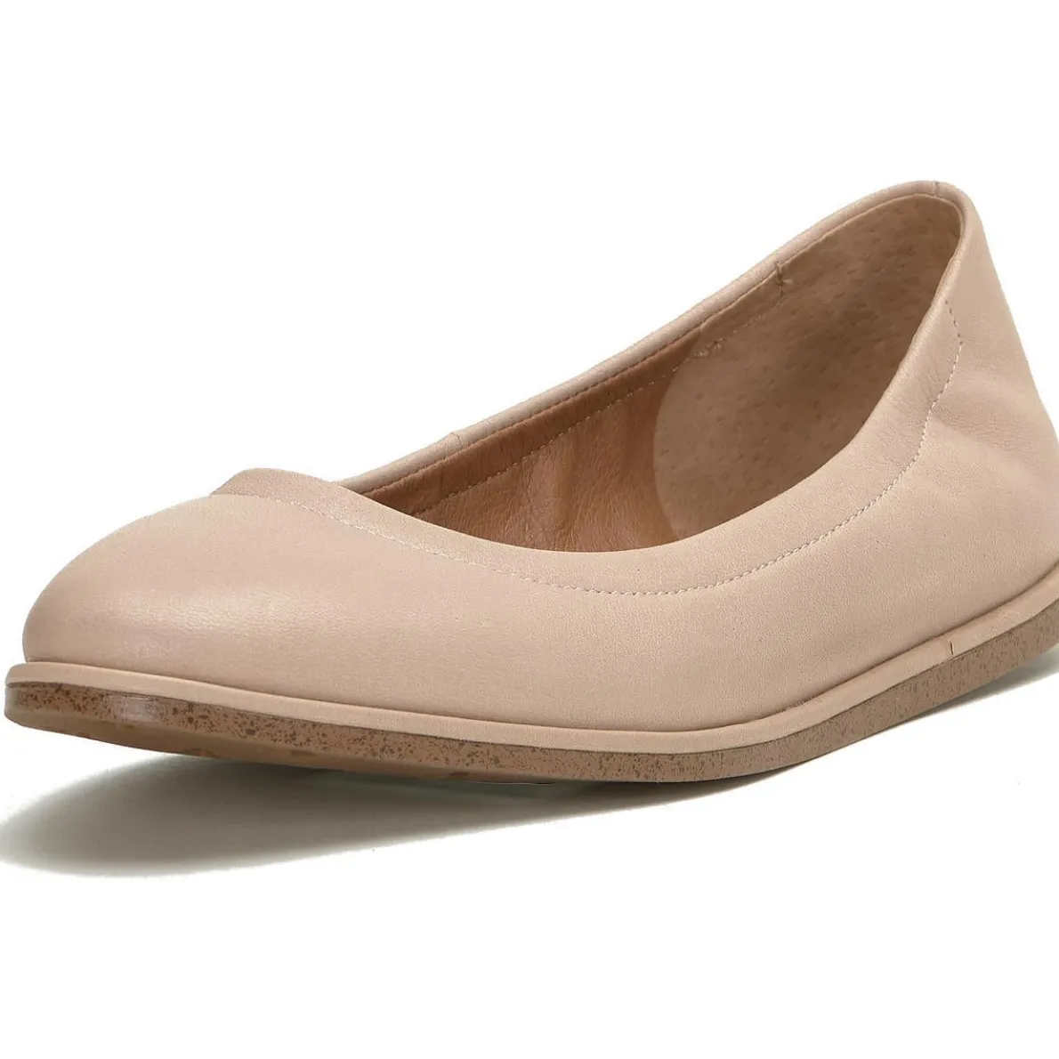 Wimmie Leather Slip-On Ballet Flats