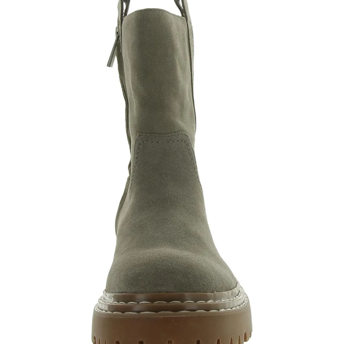 Adria Solid Pull On Mid-Calf Boots