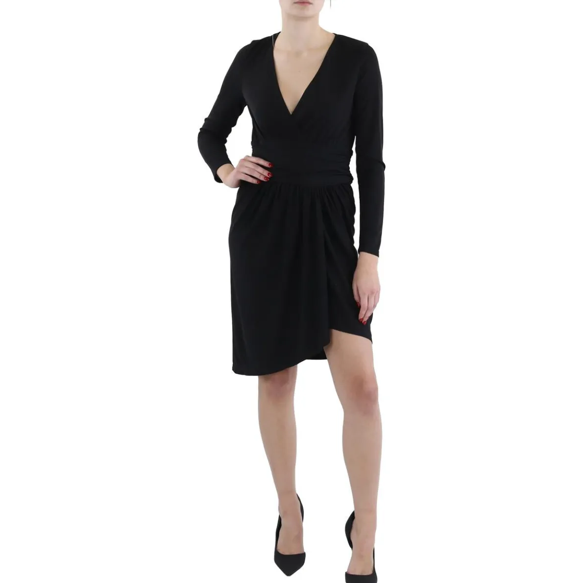 Ruched Cocktail And Party Dress