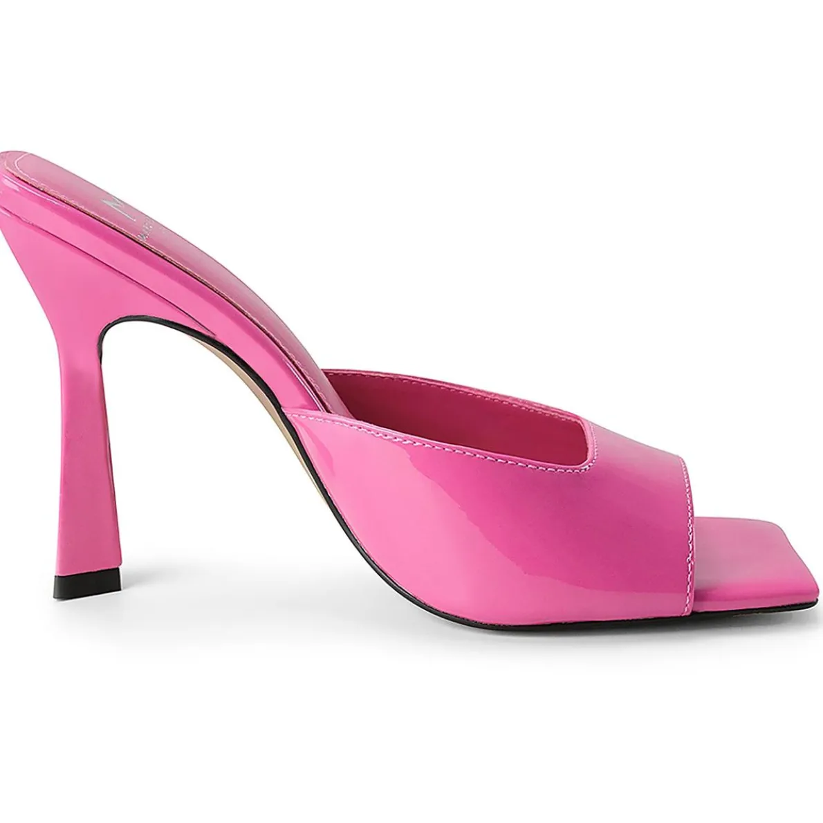 Baber Faux Leather Stiletto Slide