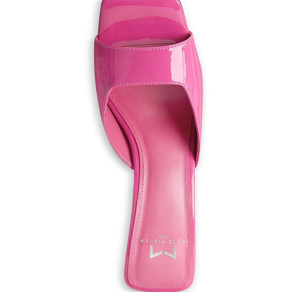 Baber Faux Leather Stiletto Slide