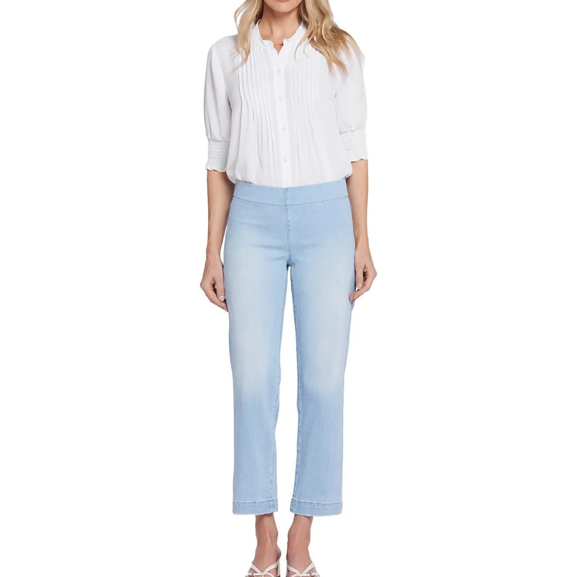 Bailey Relaxed Denim Light Wash Ankle Jeans