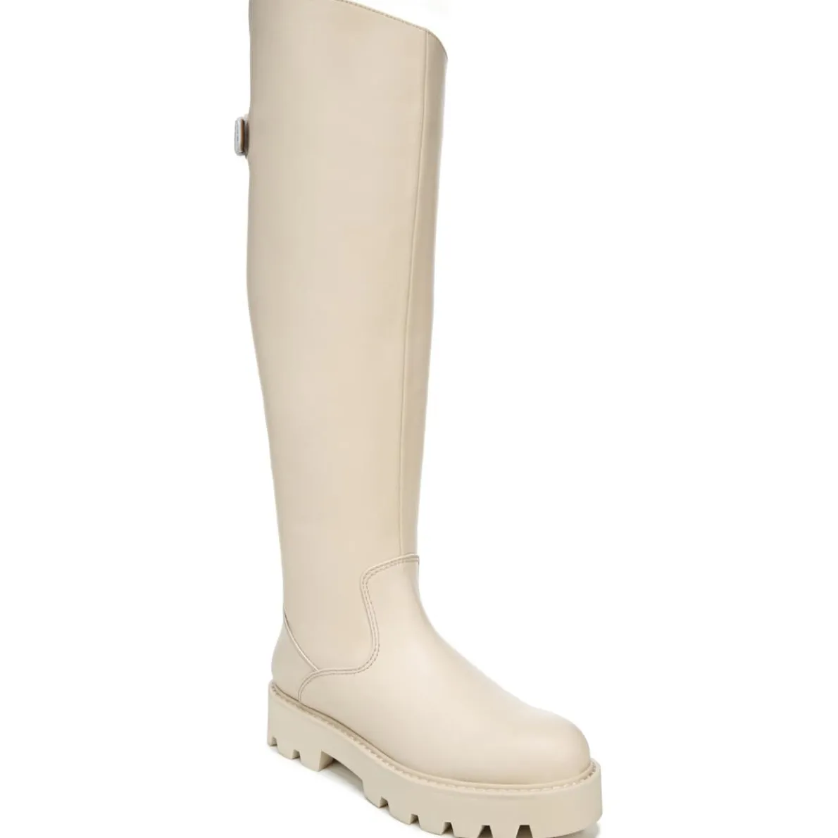 Balin Leather Zipper Over-The-Knee Boots