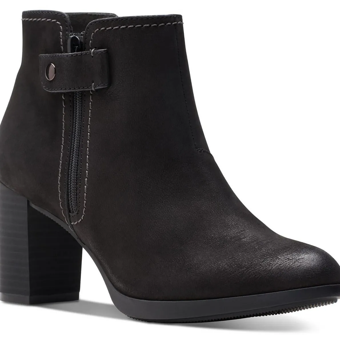 Bayla Glow Leather Booties