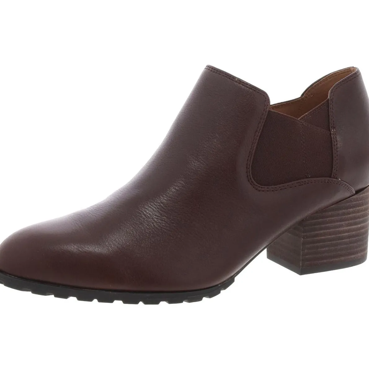 Belmont Leather Pull On Ankle Boots