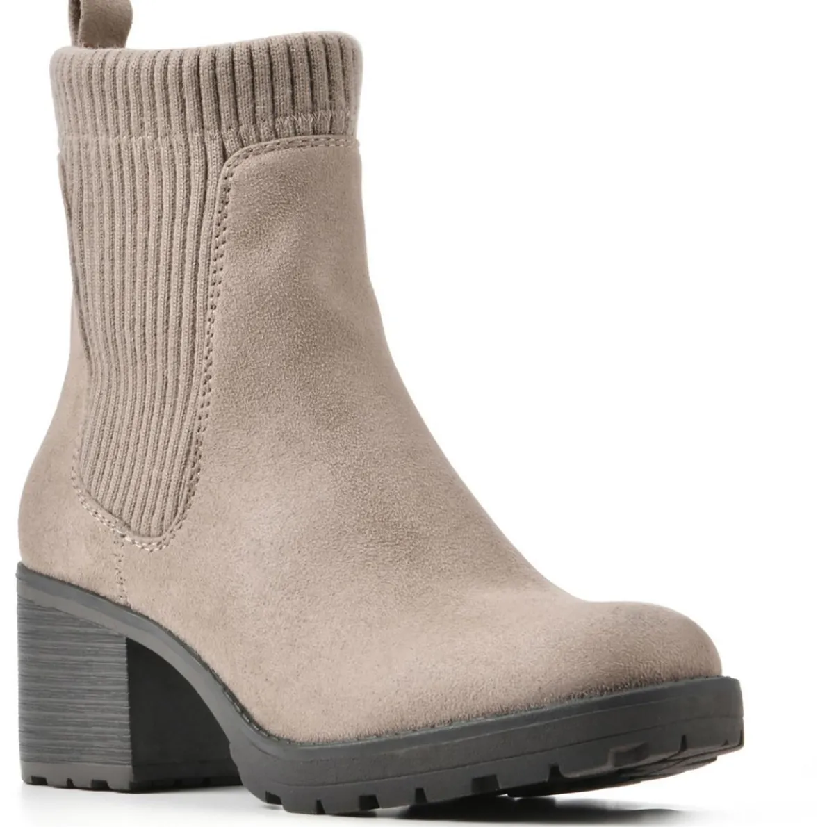 Benji Comfort Insole Faux Suede Ankle Boots