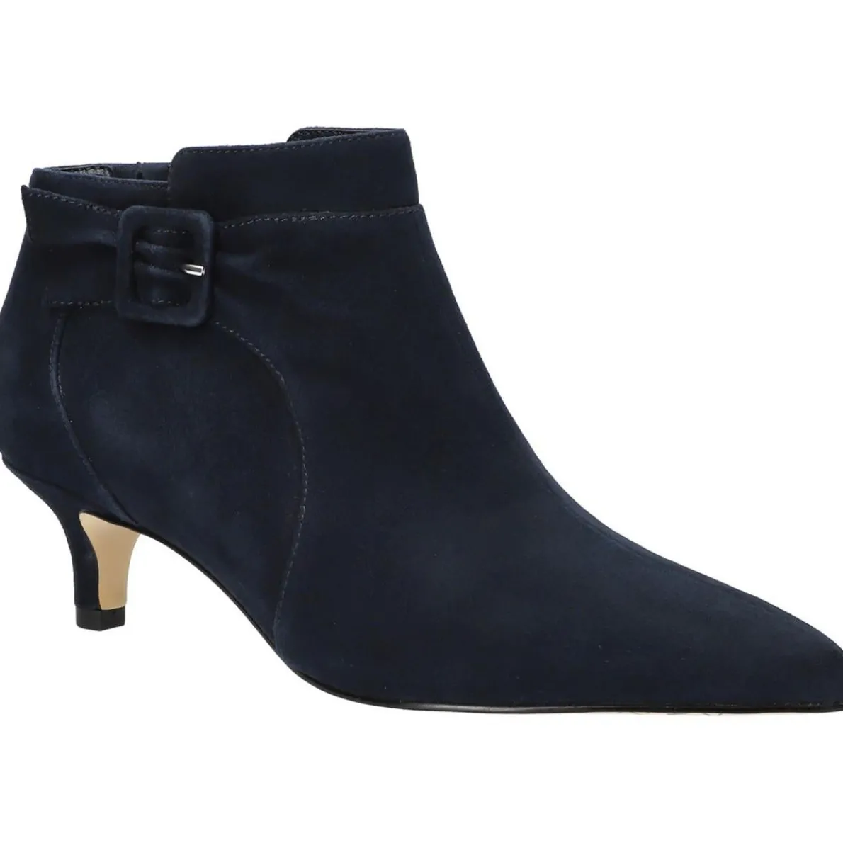 Bindi Suede Pointed Toe Booties
