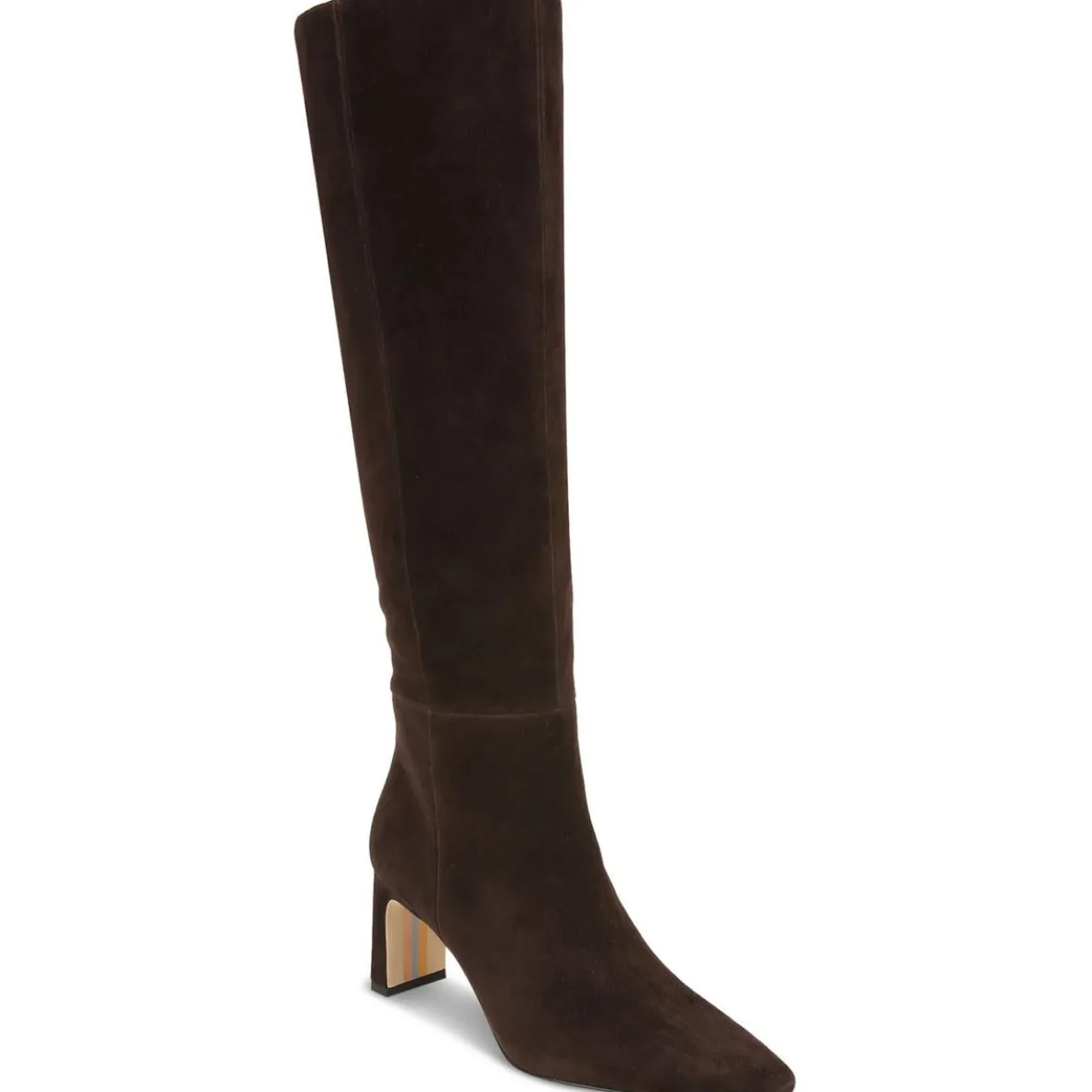 Sylvia Textured Tall Knee-High Boots