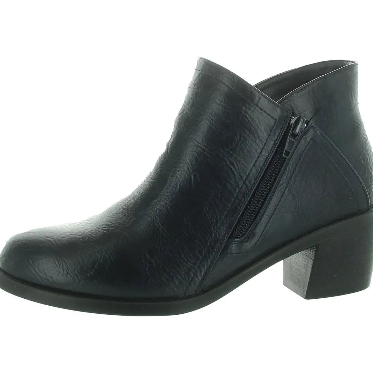 Block Heel Ankle Boots