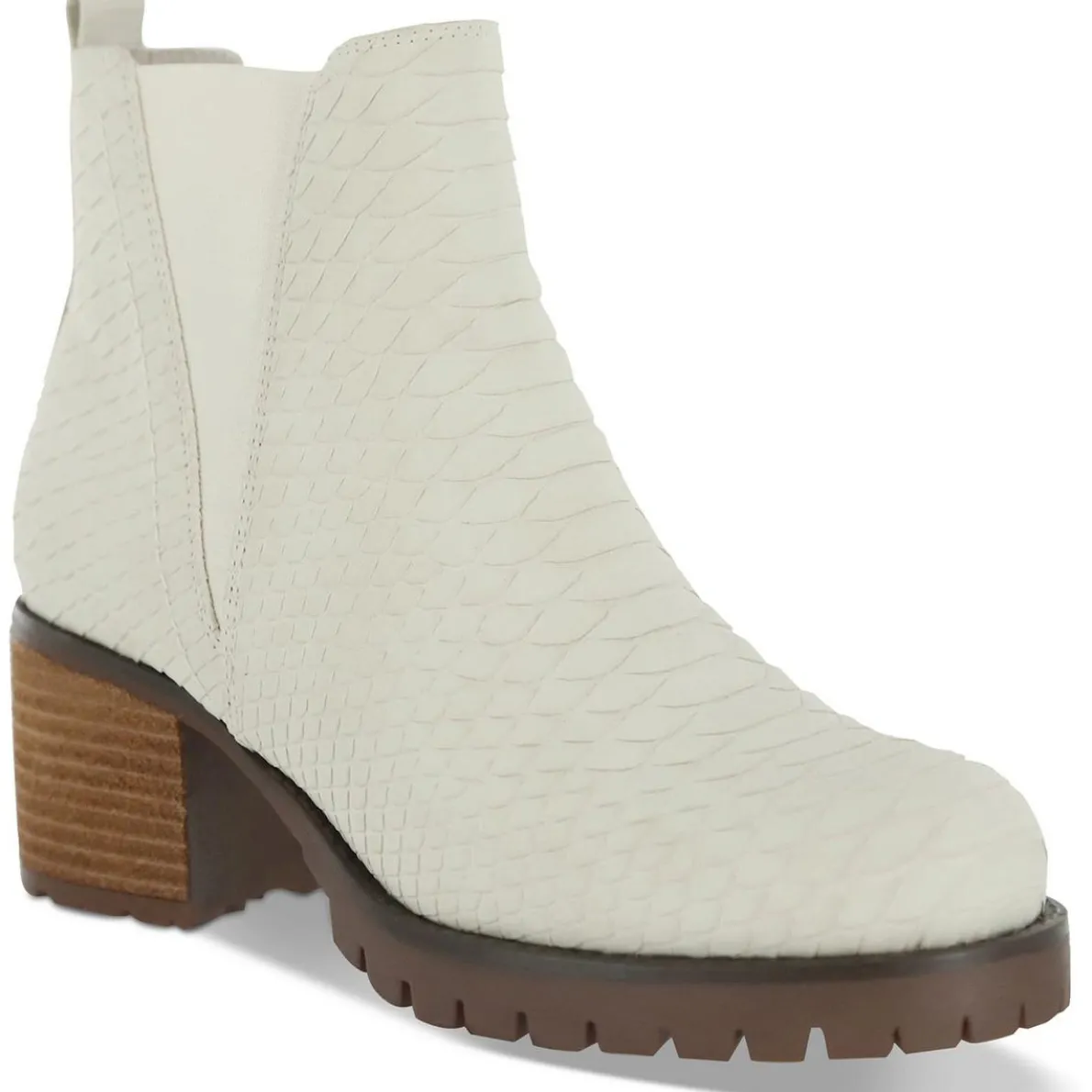 Block Heel Ankle Boots