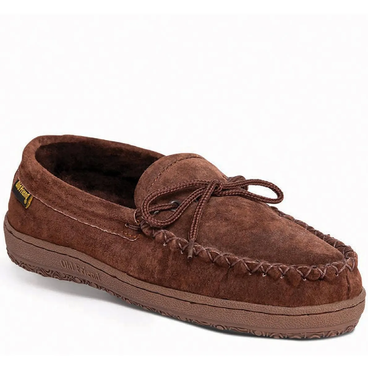 Suede Slip On Moccasins