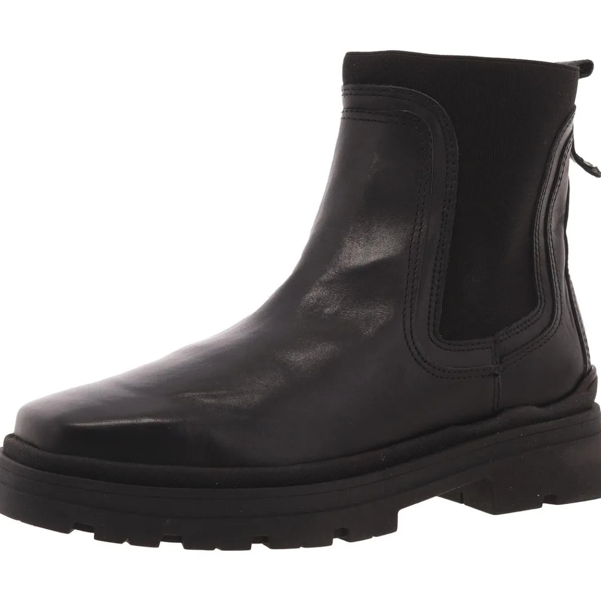 Bota Salto Baixo Relaxed Mid-Calf Boots