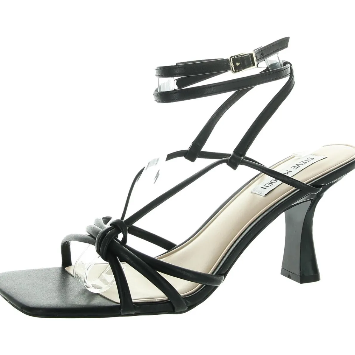 Singapore Strappy Faux Leather Ankle Strap
