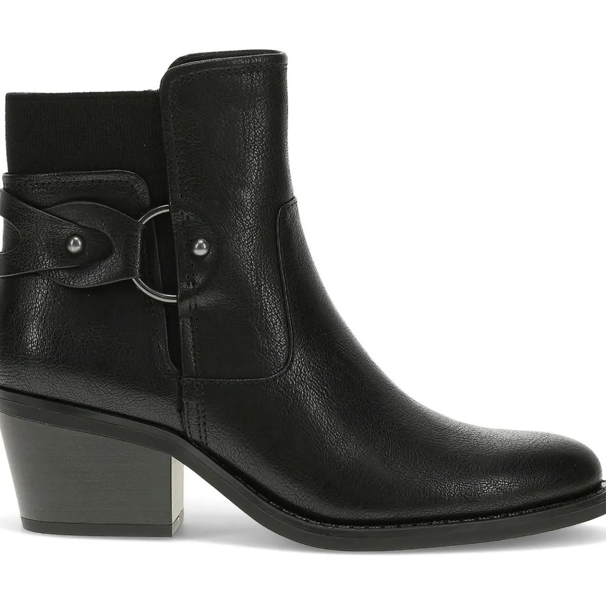 Luella Faux Leather Zip Up Ankle Boots