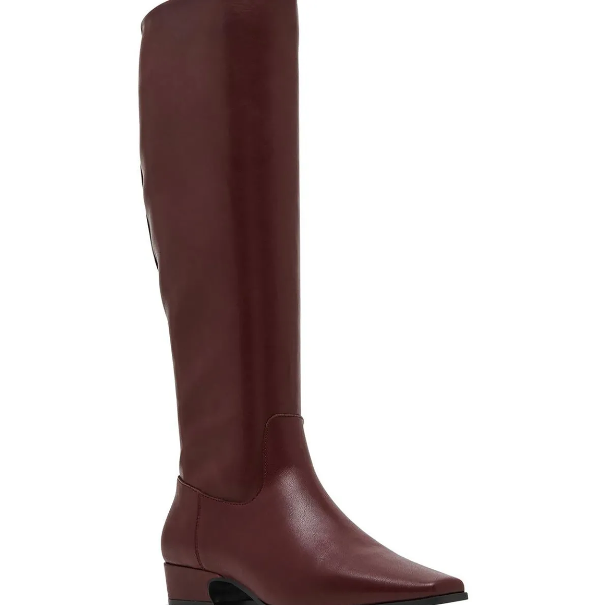 Florance Faux Leather Wide Calf Knee-High Boots