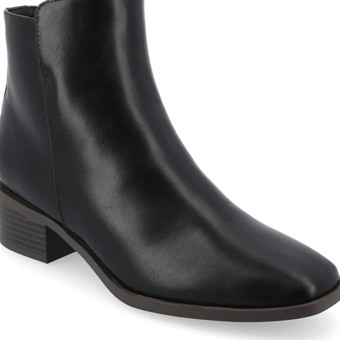 CAPPRI Vegan Leather Faux Leather Ankle Boots