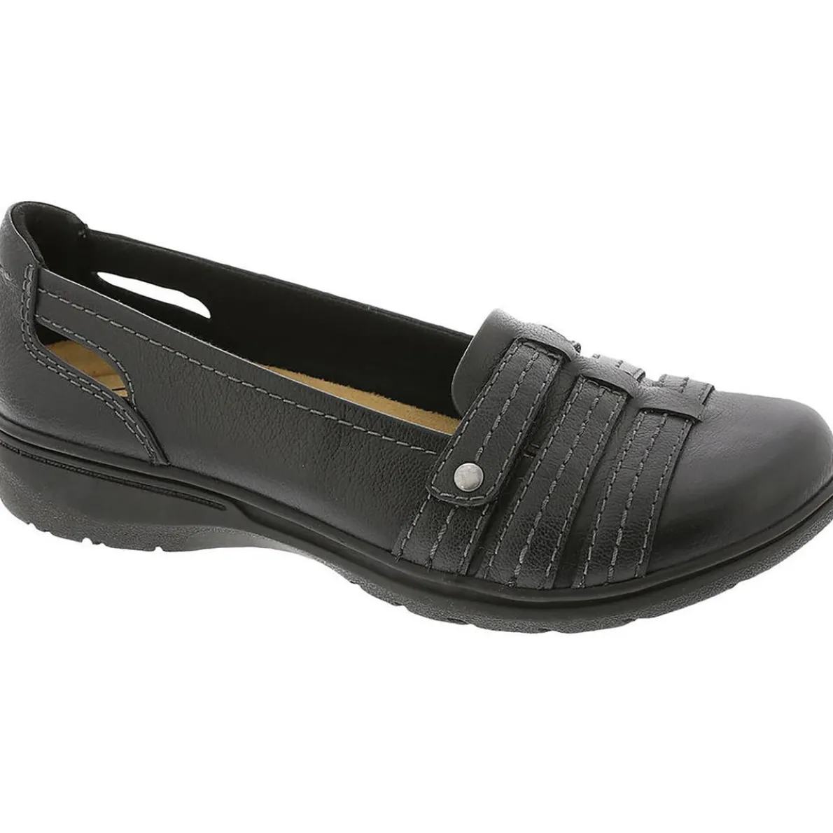 Carleigh Eliza Embossed Adjustable Moccasins