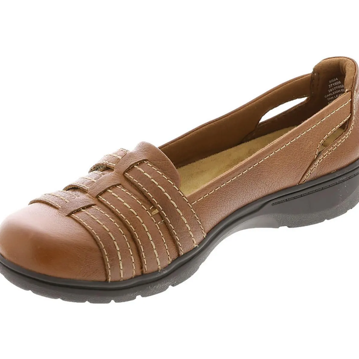 Carleigh Eliza Embossed Adjustable Moccasins